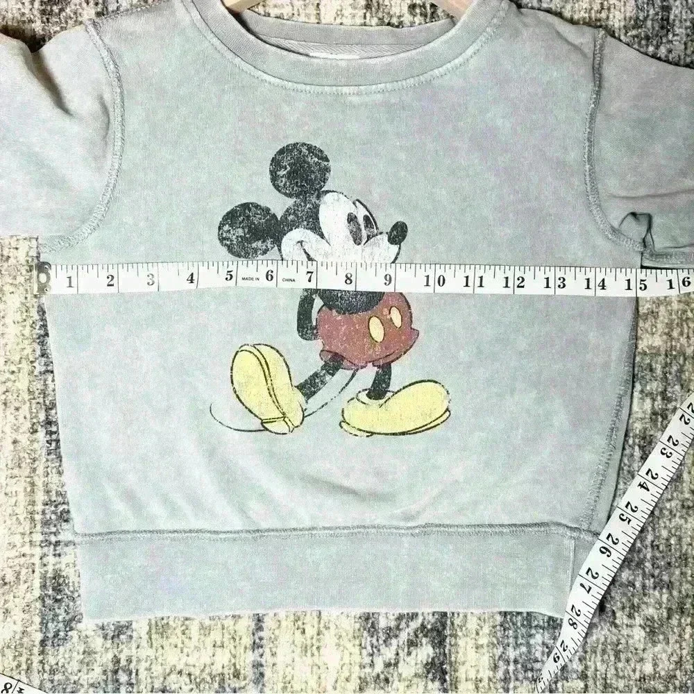 Disney Kids Mickey Mouse Pullover Sweatshirt Size 4 - Picture 12 of 13